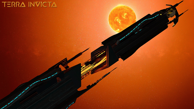 Terra Invicta Title Screen - Features Link